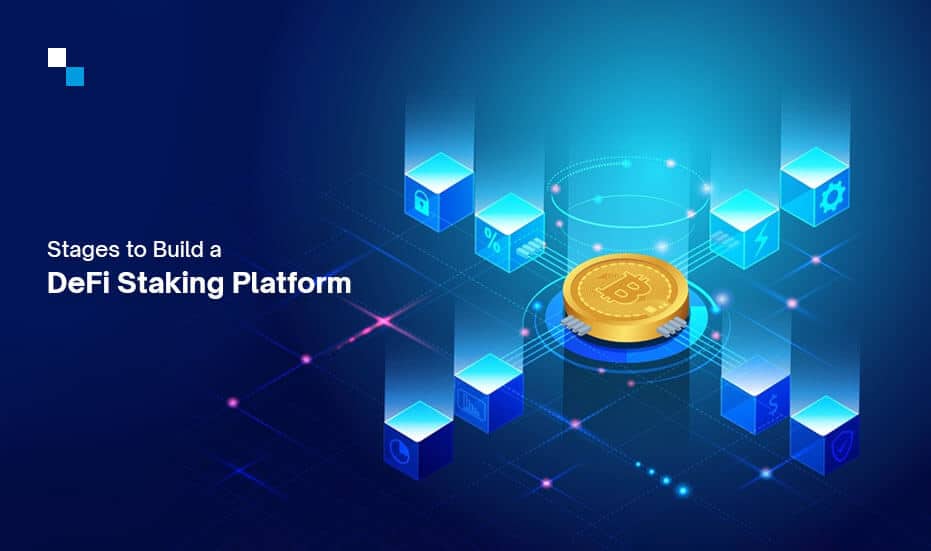DeFi staking platform